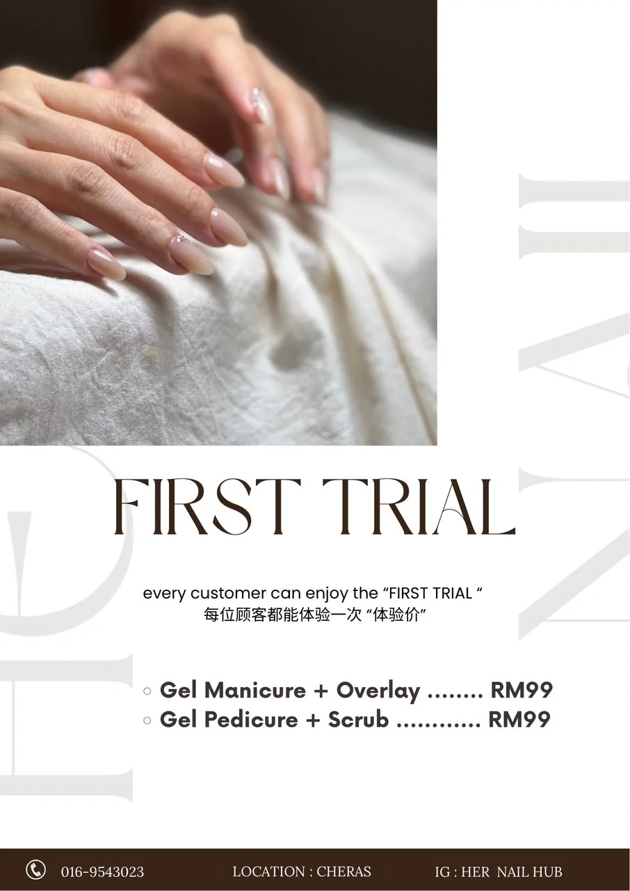 HER NAIL HUB First Trial RM99